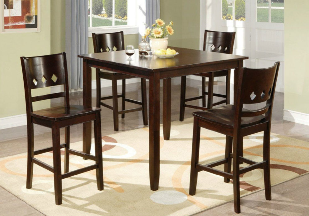F2243 5 Pcs Counter Height Dining Set S1200