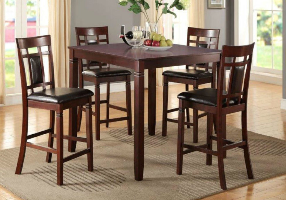 F2252 5 Pcs Counter Height Dining Set S1200