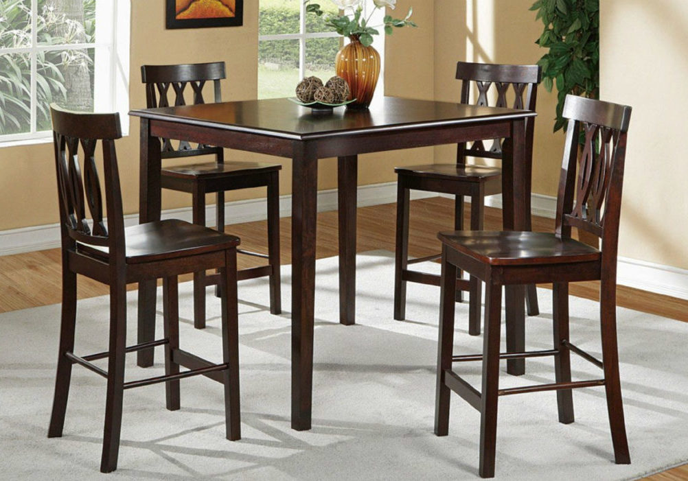 F2259 5 Pcs Counter Height Dining Set S1200