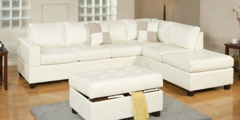 F7354 Sectional 3pcs Scectional White R S1200